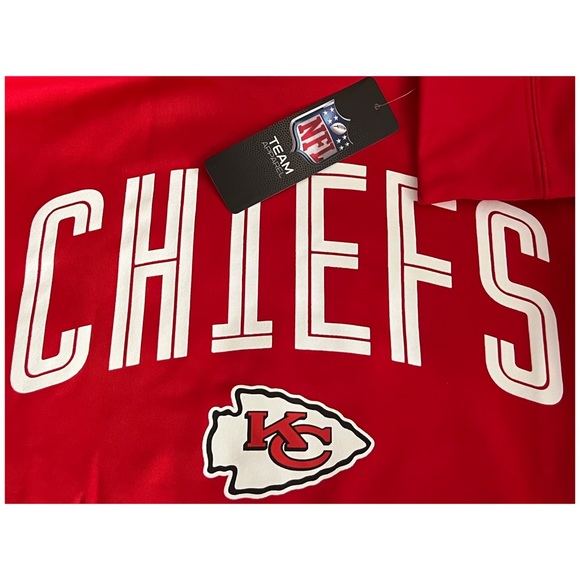 Kansas City Chiefs NFL Football Team Logo Hoodie Men’s Size M-NWT - Picture 3 of 8
